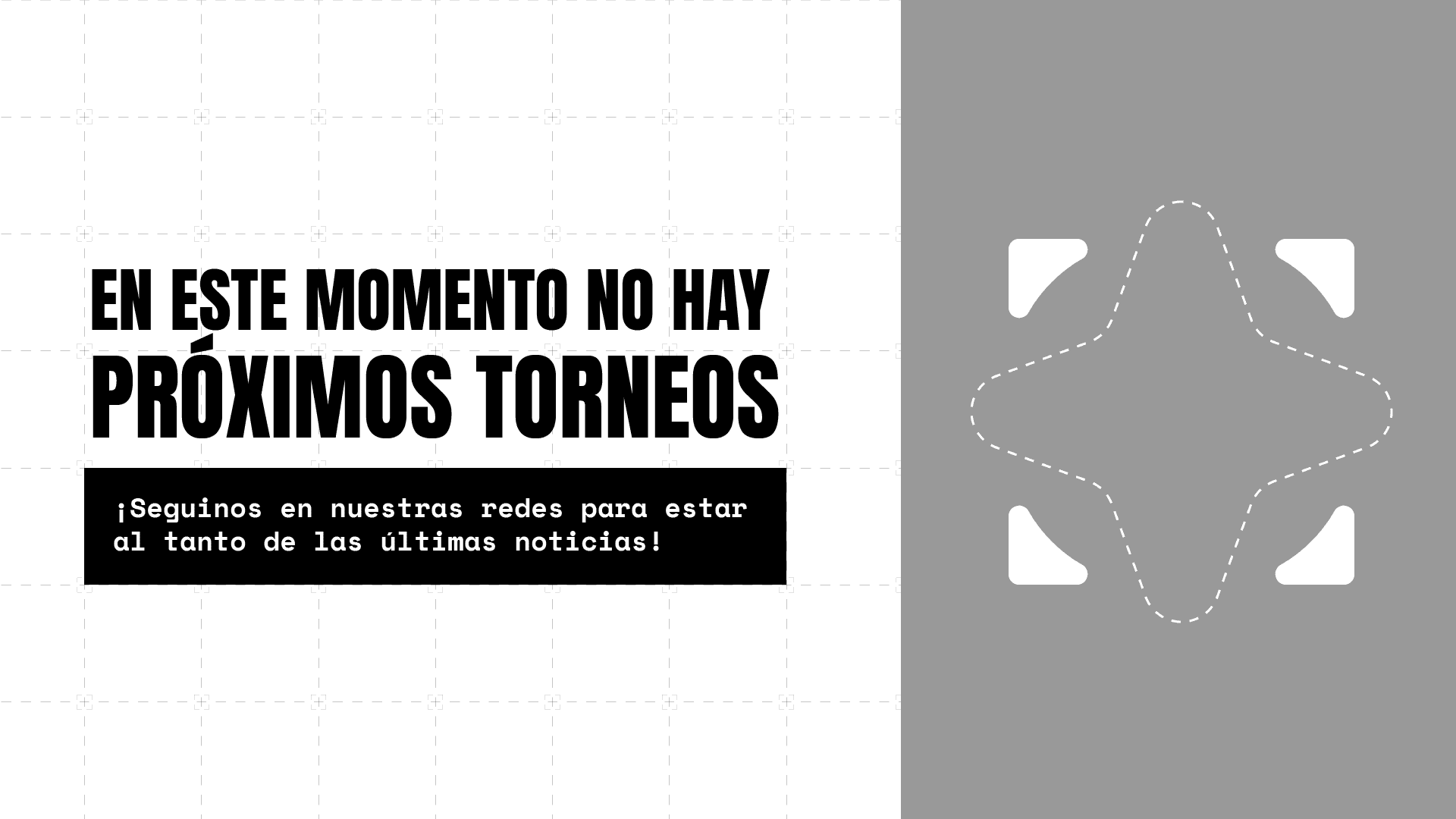 No hay proximos torneos